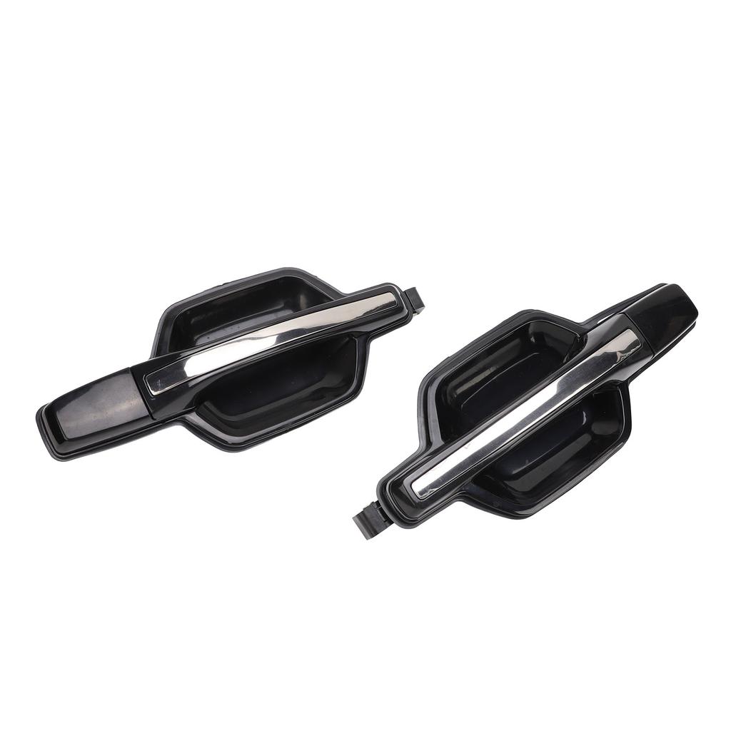 1 Pair Outside Door Handle MR653479 Stylish Look Comfortable Grip Exterior Outer Door Handle for