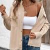 Women's Solid Color Autumn Winter Jacket Coat