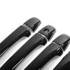 Glossy Black Door Handle Shell for Toyota Prius XW30 30 ZVW30 ZVW35 Car Door Handle Styling Accessory by Wibplex No Keyless 2010-2015, Cover, Pad,
