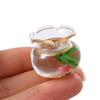 Scene Model Dollhouse Miniature Miniature Fish Tank Glass Fish Tank Model Miniature Fish Bowl
