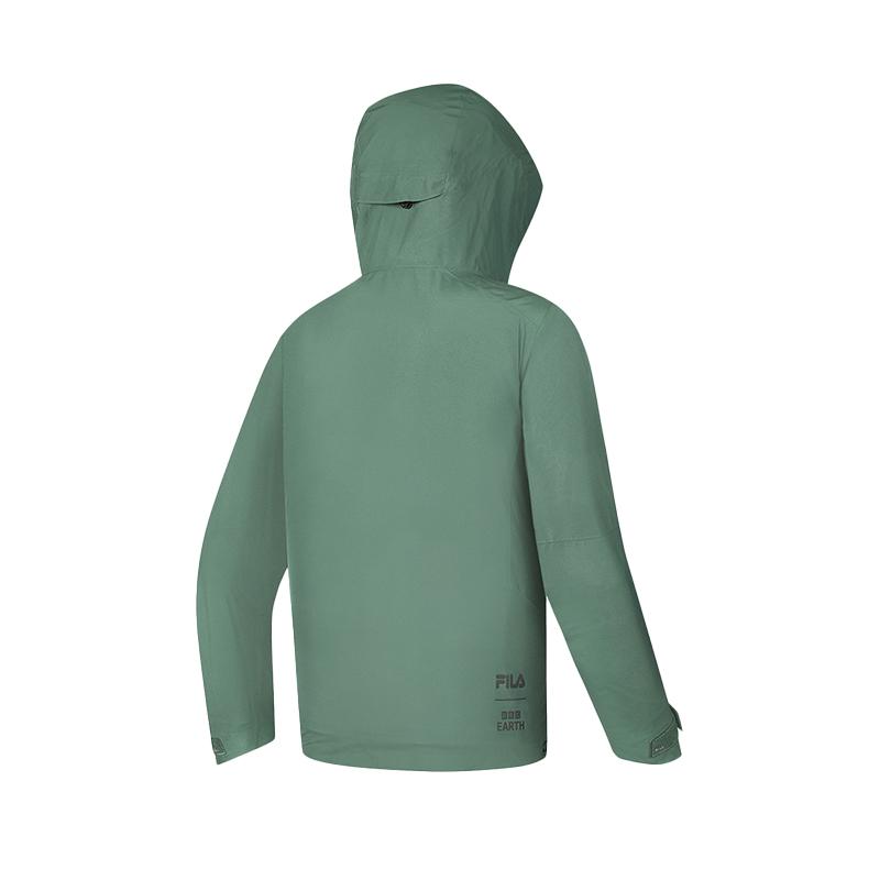 New FILA x BBC EARTH Jacket Men's Chalcedony Green A11M437701FGN