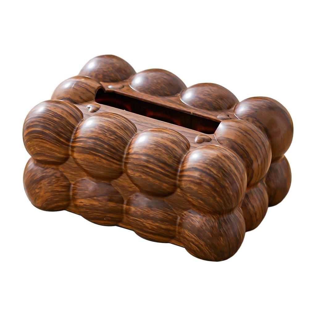 Facial Tissue Holder Non Slip Ceramic Tissue Box Cover Tissue Dispenser for Living Room Home Household Kitchen Countertop