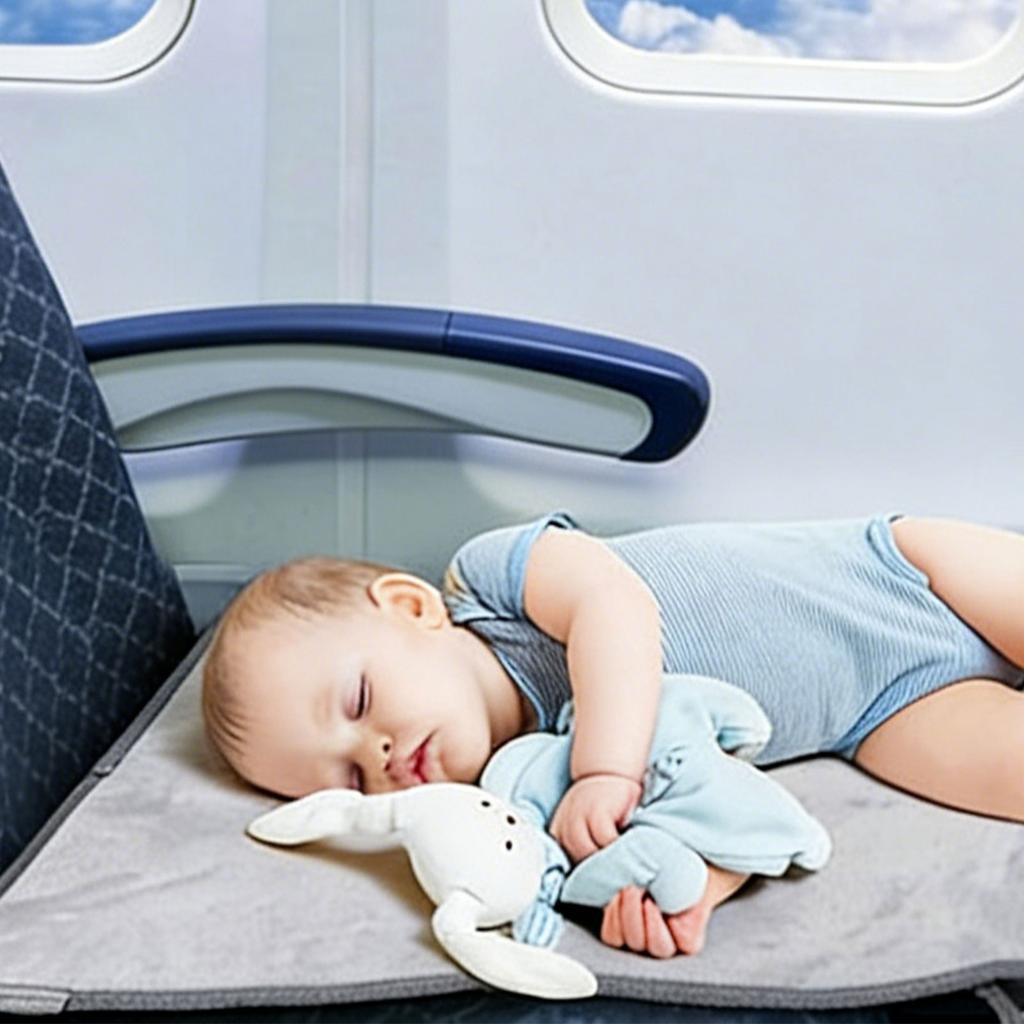 Travel Friendly Toddler Airplanes Seat Extender Lightweight And Easy To Install For Family Trip Infant Kid Airplanes Bed
