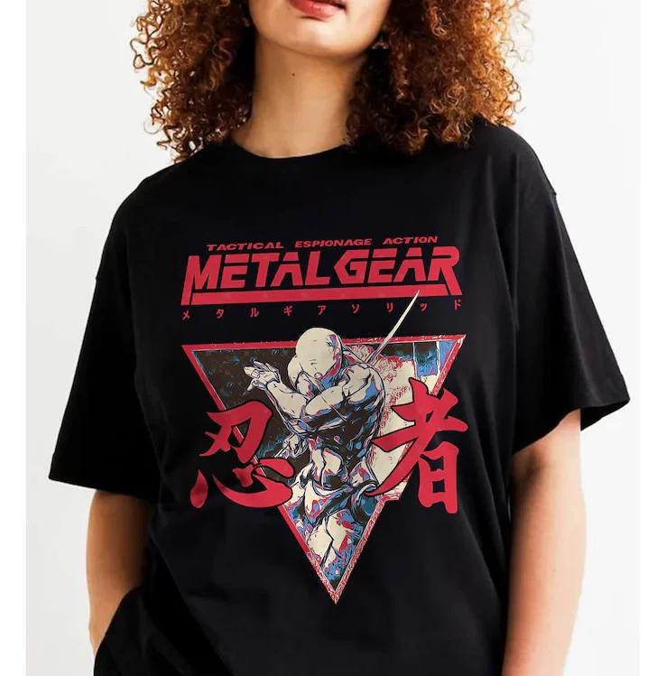 Metal Gear Solid Unisex Tee, Metal Gear Solid T-T-Shirt L