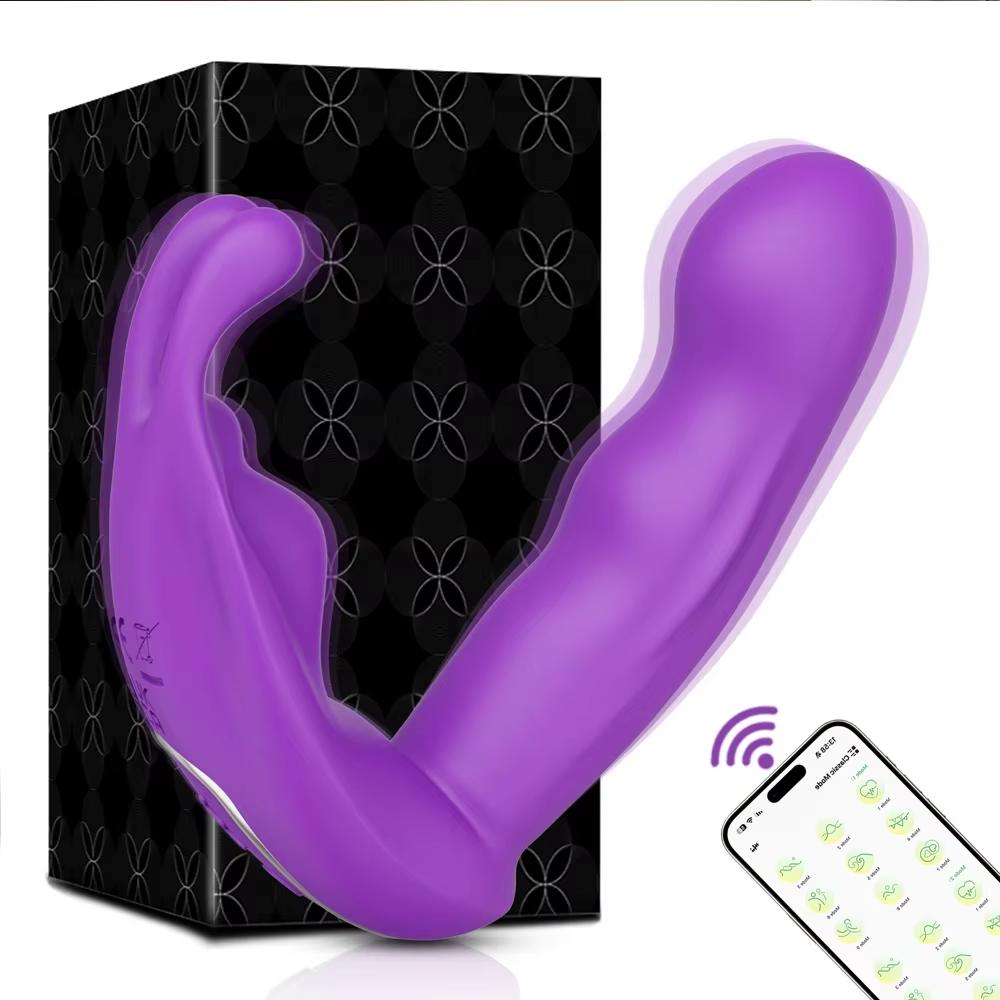 G-Spot Vibrator Wearable Dildo Wireless APP Clitoris Stimulator for Women Massager Vibrating Female Anal Plug Erotic Sex Toys