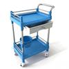 Beauty Cart Medical Two-Tier ABS Hand Cart for Medicine and Instruments