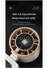 2026 High-Speed USB Rechargeable Mini Handheld Foldable Fan with Digital Display and Lanyard