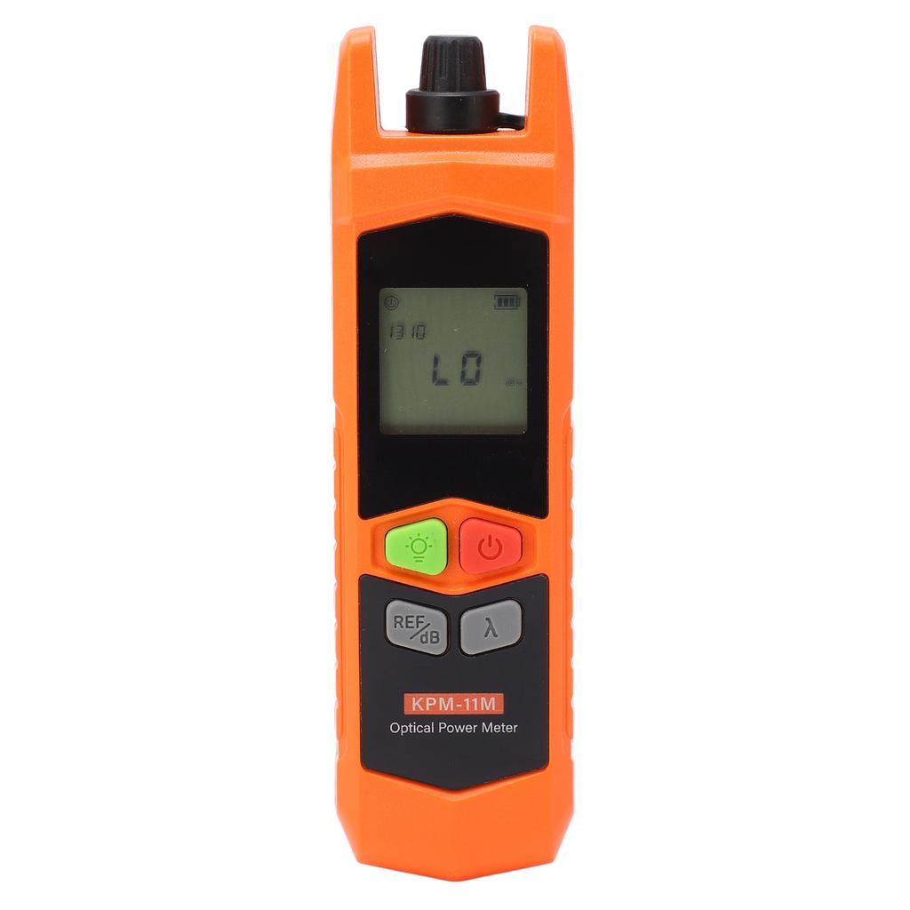 Fiber Optical Power Meter High Precise 7 Wavelength Mini Fiber Optical Power Tester Visual Fault Locator with LED ‑70