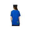 Nike Cartoon Print Casual Sport T-Shirt With Regular Shoulders Kids Tops Blue DJ5380-481