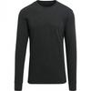 Build Your Brand Unisex Adult Heather Lightweight Crew Neck Sweatshirt