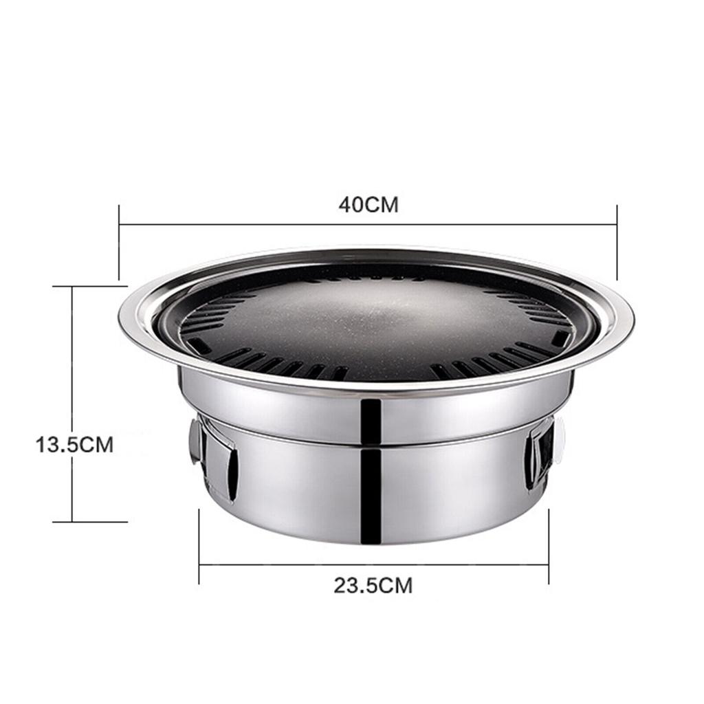40x23.5x13.5cm Korean Style Table Charcoal Portable BBQ Grill Camping Outdoor AU