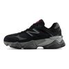 NB 9060 Abrasion Resistant Low Top Kids Lifestyle Shoes Black Gray Teenagers GC9060BK