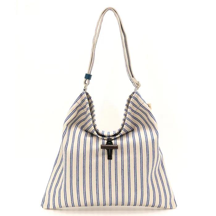 Les Lilas canvas bag (Les Lilas canvas bag) blue