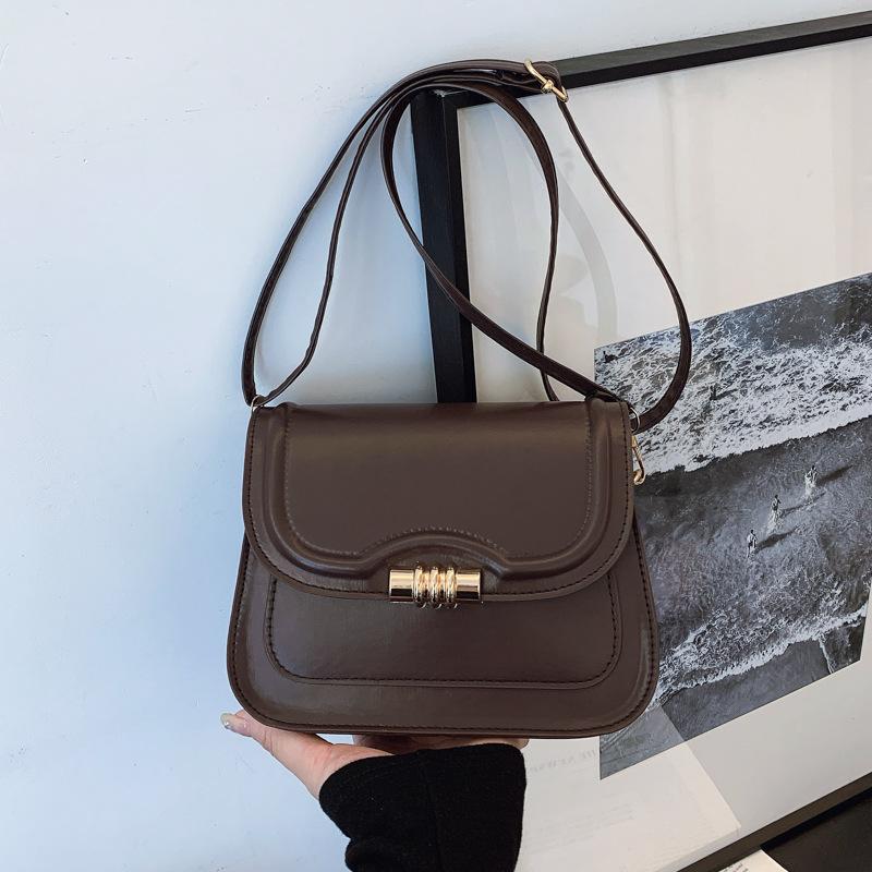 Retro Niche Versatile Crossbody Bag Fashion Shoulder Bag Small Square Bag For Women Casual Commuting Saddlebag