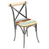 Vidaxl Dining Chairs, 2 Pcs, Solid Reclaimed Wood