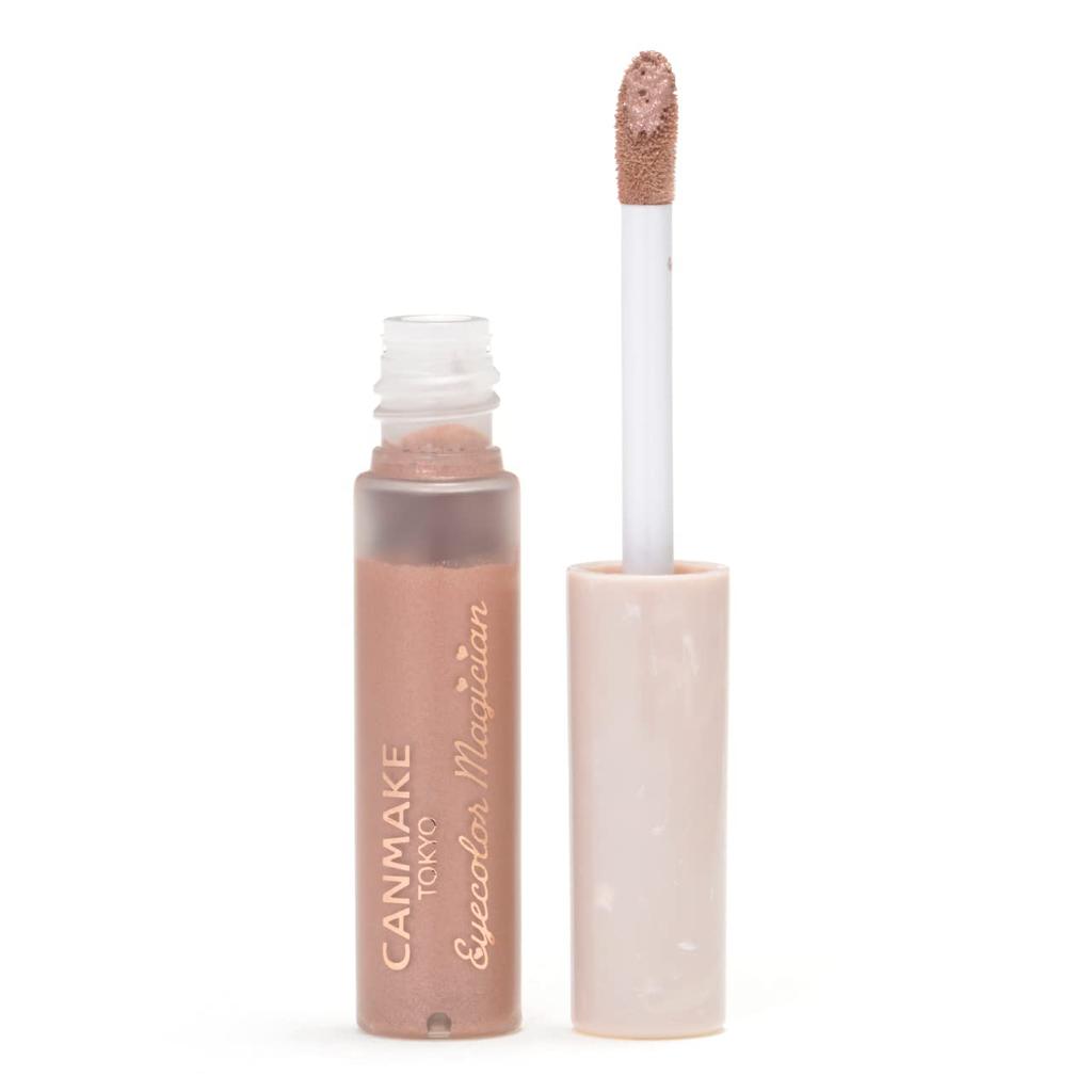 Canmake Eye Color Magician 04 Pale Premonition Liquid Eyeshadow Cream Pink Beige Glitter Pearl 1 3.6ml