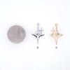 Metal Double Star Pendant Accessories