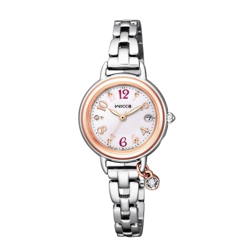 Citizen Wicca Solar Tech Radio-Controlled Bracelet Line Women's Watch KL0-511-11