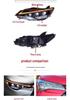 15-17 Toyota Camry US Headlight Assembly: LED Projector, Daytime Running, Flowing Turn Signal