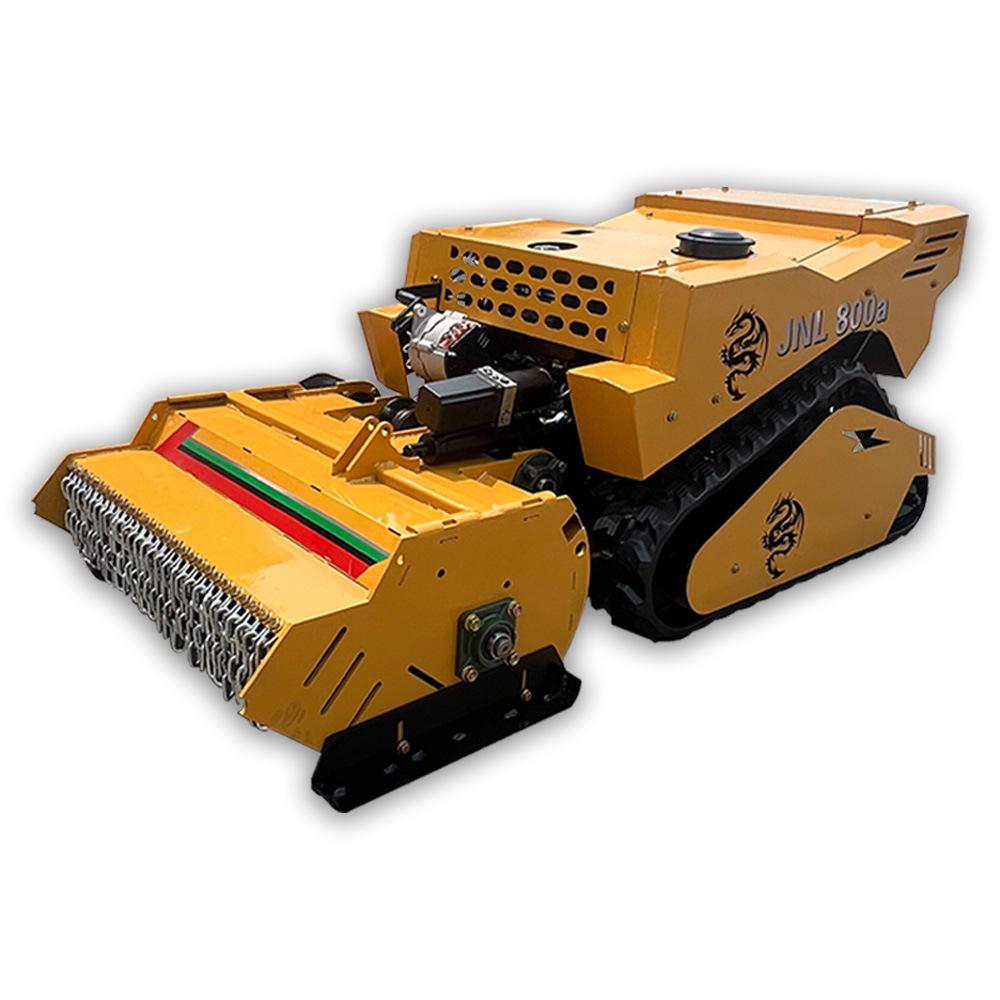 All-Terrain Remote Control Diesel Lawn Mower & Mulcher for Garden & Shrub Reclamation