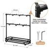 Coffee Mug Holder Rack 3-Tier Iron Storage Organizer Kitchen Counter Cup Hanging Stand