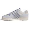 Originals Rivalry Low Simple Daily Low-Top Skate Shoes Women Sneakers White Purple IH0502