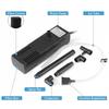 EU PLUG Fish Tank 3-In-1 Silent Oxygen Pump Low Level Water Turtle Tank Filters Aquarium Submersible Pumps Fishbowl Accessories