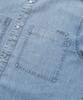 UCLA Oversized Denim Shirt [Lt-Indigo](Uz3Ls01_03)