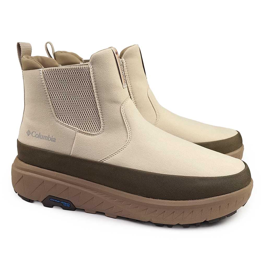 Columbia Yellow Tail Ice Magic Side Gore Waterproof Boots YU1945 Dark (28cm, 278cm Stone)