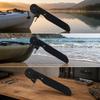 Kayak Stern Rudder Black Boat Accessory Sturdy for Sea Kayaking