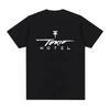 26 Rock Band Tokio Hotel Kaulitz Druck T-Shirt Baumwoll-T-Shirt Trend Kurzarm-T-Shirt Unisex Damen Hip Hop Streetwear T-Shirt Kleidung