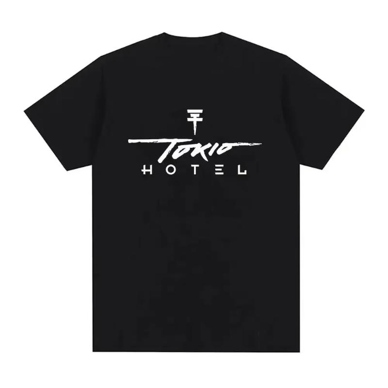 

26 Rock Band Tokio Hotel Kaulitz Print Tshirt Cotton Tshirt Trend Short Sleeve Tee Unisex Women Hip Hop Streetwear T Shirt Clothes 4XL