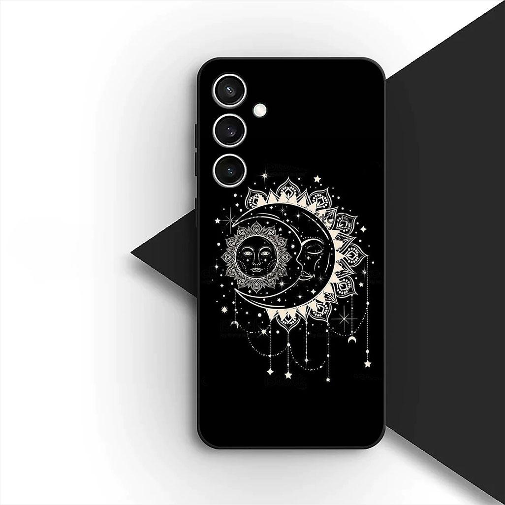 

for Motorola Moto G22 G23 G32 G53 G60 G13 G64 G20 G8 G9 Plus Power E13 E20 E32 Phone Case Astronaut Stars Universe Sun Moon Face Motorola Moto G9 Plus