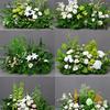 Mori Style Artificial Wedding Floral Aisle Decoration