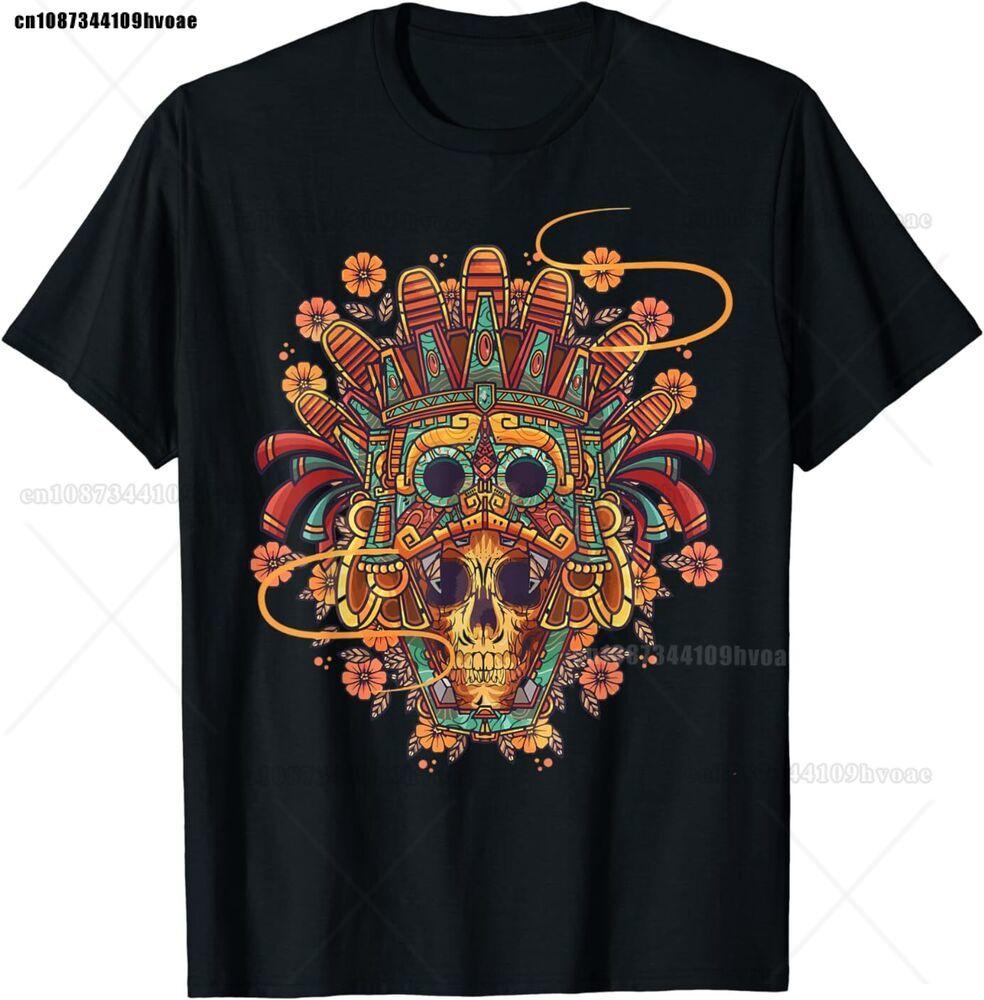 Ancient Aztec King Mexican Mayas Cool Design Gift Idea TShirt S