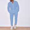 Men's Linen Casual Fashion Long Sleeve Set