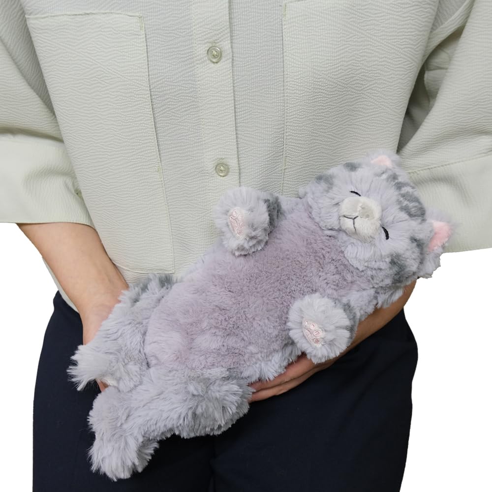 Sun Lemon Sleeping Lap 15 x 12 x Plush Cute Cat, Small, Sabashiro, 34cm, Animal, Cat, P-1563