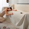 Grey Herringbone Pattern Chenille Sofa Cover Sofa Towel Four Seasons Universal Anti-Cat Washable Sofa Blanket Cushion Protector