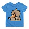 Anime Print Capybara Cartoon T-shirt Kawaii Cute Tee-shirt Casual 100%Cotton CartoonPrint Short Sleeve Tshirt Camisetas Children