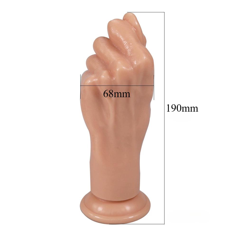 Fisting Dildo Analplug Saugnapf Buttplug große Hand gefüllter Buttplug großer Penis Faust Masturbatoren Sexspielzeug für Männer Frauen
