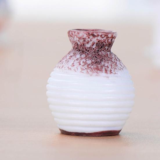 3 Buc Vază Mini cu Flori Compactă Decorativă Rășină Gură Mică DIY Ghiveci de Plante Articole de Uz Casnic