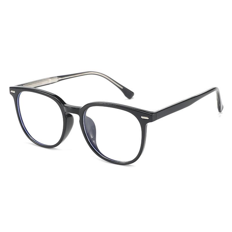 

Tr90 Anti-Blue Glasses Frame, Flat Glasses Computer Glasses, Fashionable Decorative Retro Myopia Glasses Frame For Women