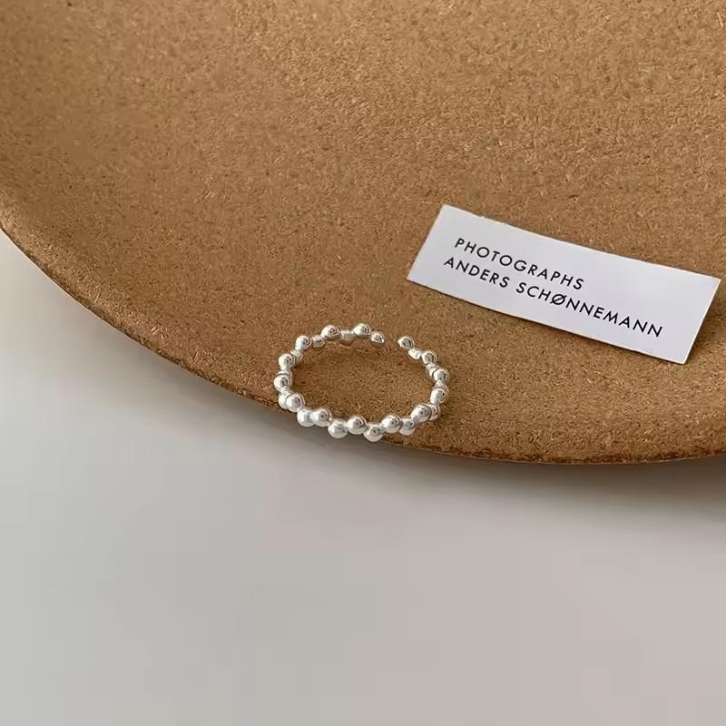 PANJBJ 925 Sterling Silver Geometric Cross Ring for Women Girl Fashion Individuality Concise Jewelry Birthday Gift Dropshipping