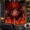 Wall Hanging Tapestry Sunderland Football Print Cloth for Living Room Bedroom Home Decor