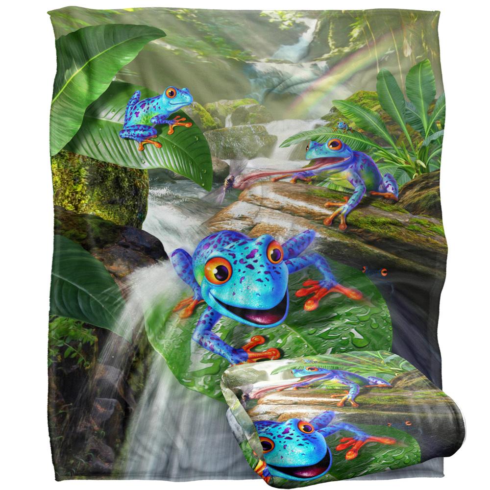 JQ Licensing Jlo Silky Frog Supersoft Blanket