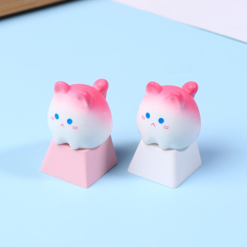 Roztomilá Kreslená 3D Zvířátka Krytky Kláves Mechanické Klávesnice Krytky OEM Výška Krytky Kawaii DIY Příslušenství pro Klávesnici Dívčí Dárky