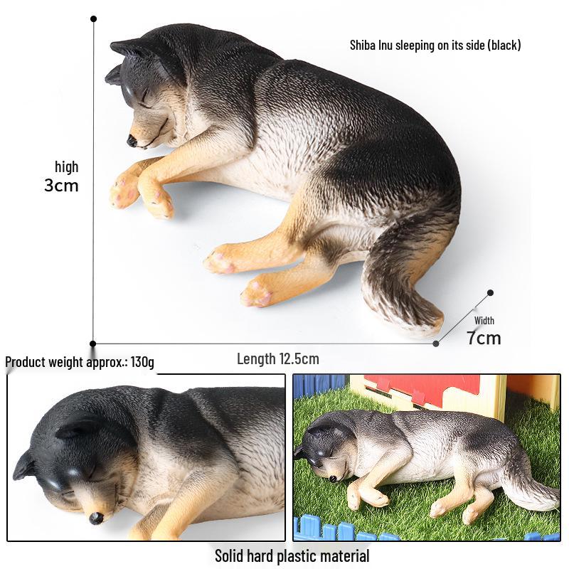 Cross-Border Animal Dog Model Toy: French Bulldog, Labrador, Shiba Inu, Corgi