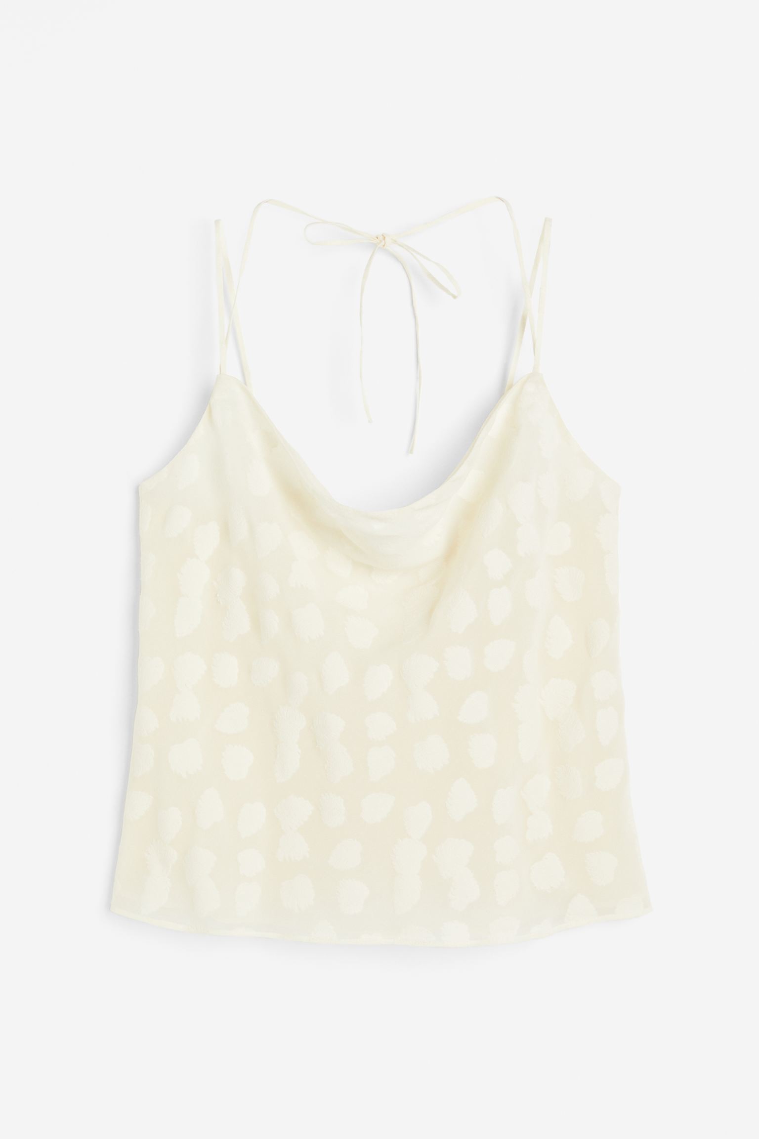 

Tie-detail vest top