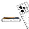 For TECNO Pova 6 Pro 5G LI9/Pova 6 5G Case Precise Cutouts Acrylic TPU Clear Phone Cover with Laser-printed Film