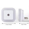 6 Pack Dusk to Dawn Sensor LED Night Light Square Smart Sensor Light Motion Sensor Light  Hallway